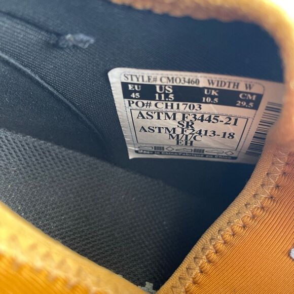 Carhartt Force Nano Composite Toe Work Shoe CMO3460 Mens sz 11.5 - Picture 6 of 6